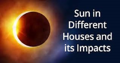 Sun in Different house